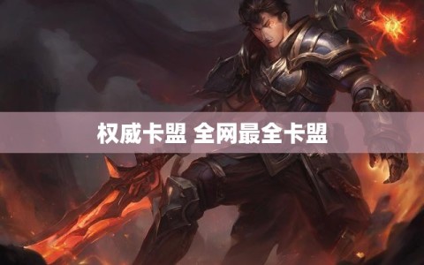 权威卡盟 全网最全卡盟