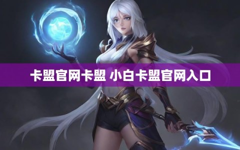 卡盟官网卡盟 小白卡盟官网入口