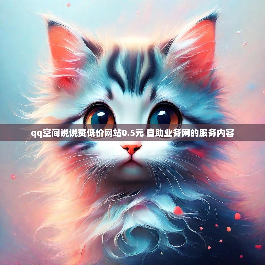 qq空间说说赞低价网站0.5元 自助业务网的服务内容
